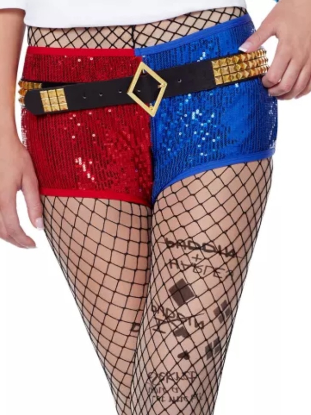 DC Comics Suicide Squad Harley Quinn Studded Belt only*** - Picture 13 of 13